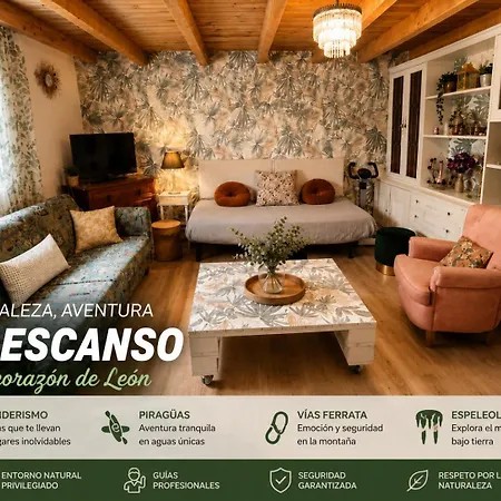 Cistierna Riano Picos De Europa, Casa Completa 6 Personas Y Mascota Ferienhaus